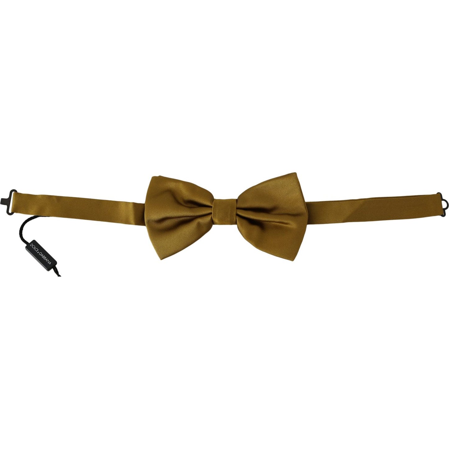 Dolce & Gabbana Yellow Mustard 100% Silk Butterfly Papillon Men Bow Tie