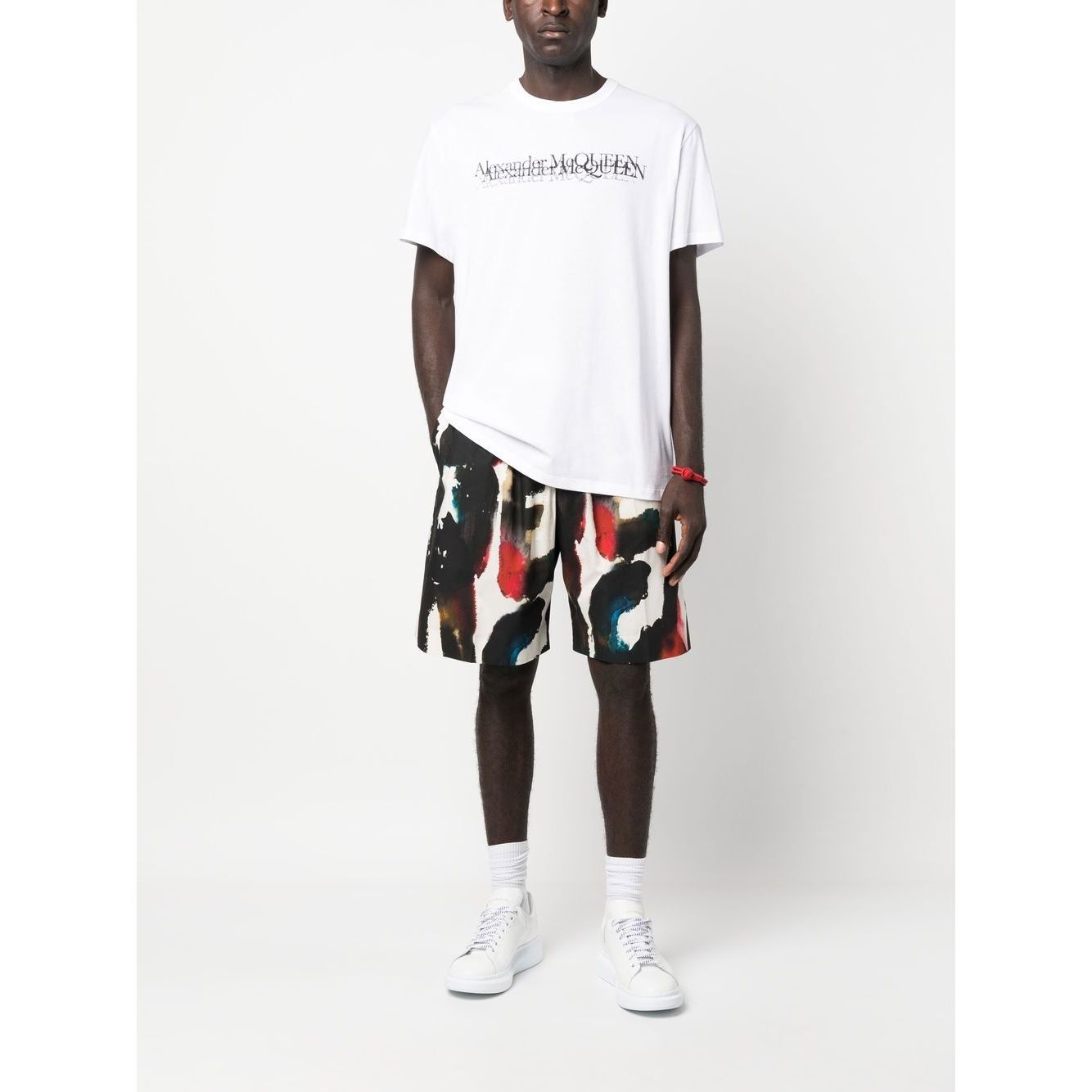 Alexander McQueen Straight Print Shorts Short trousers