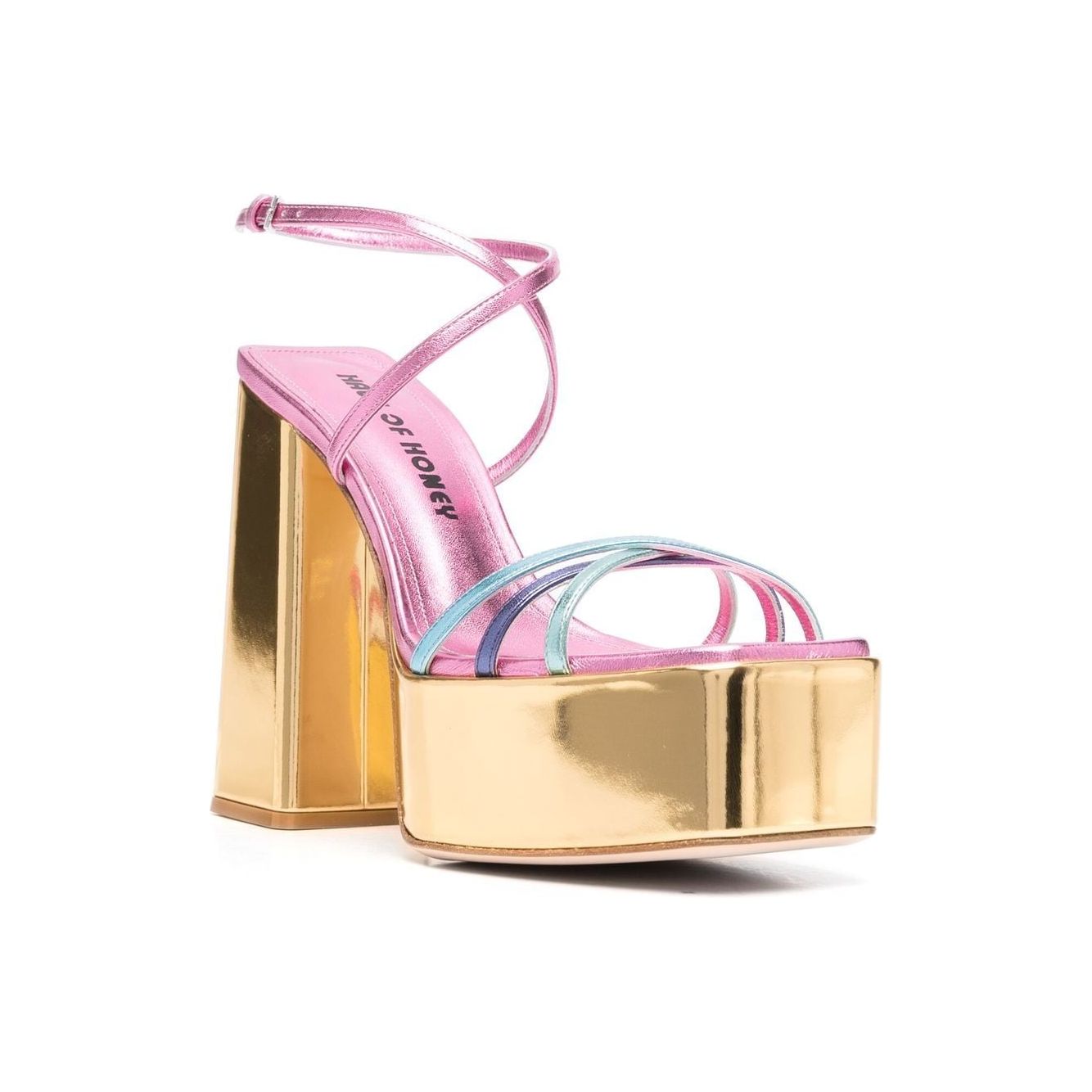 HAUS OF HONEY Sandals Golden