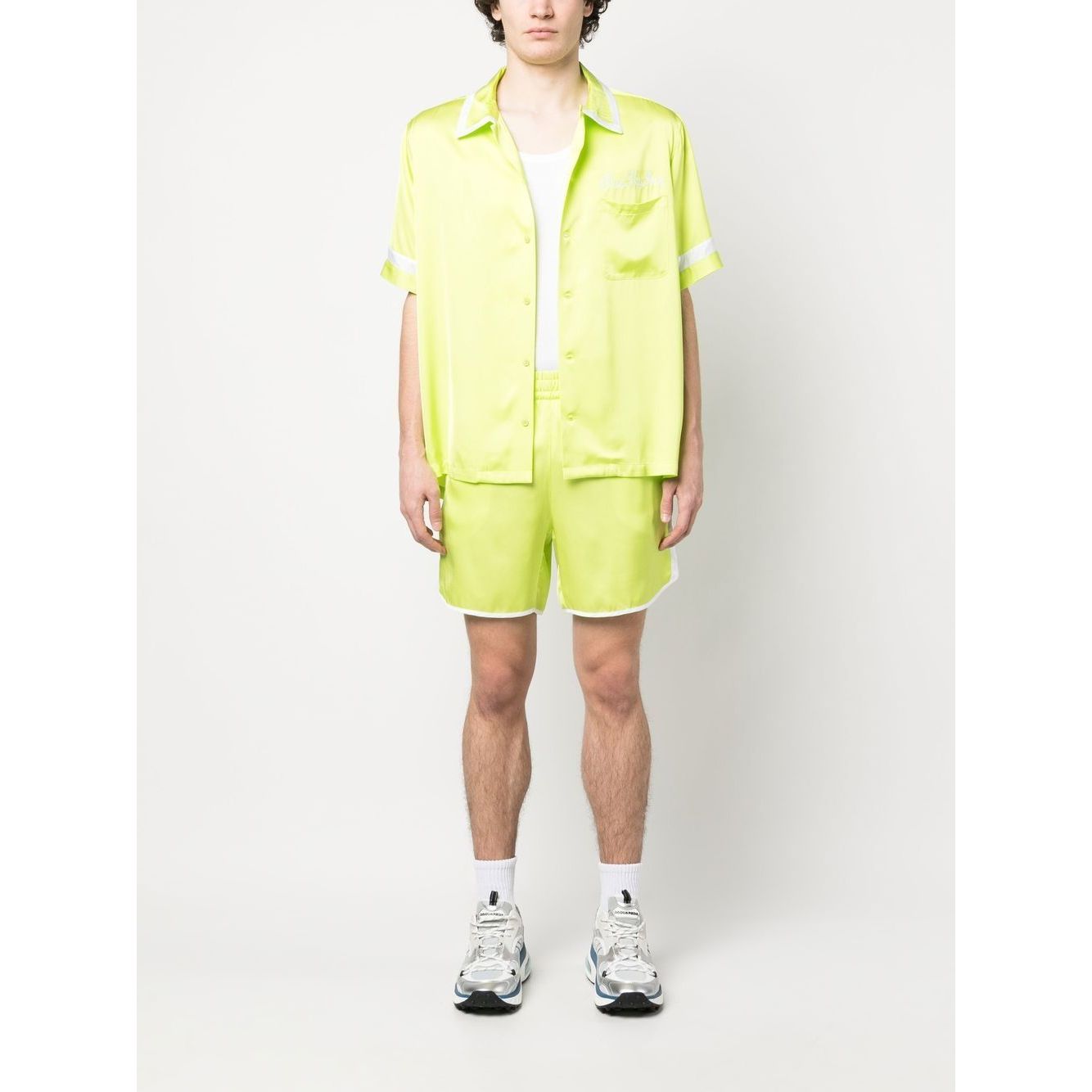 BLUE SKY INN Shorts Green Short trousers