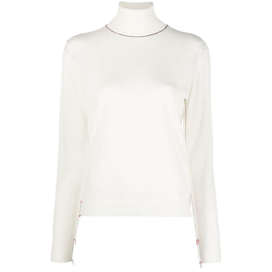Maison Margiela Sweaters White Topwear