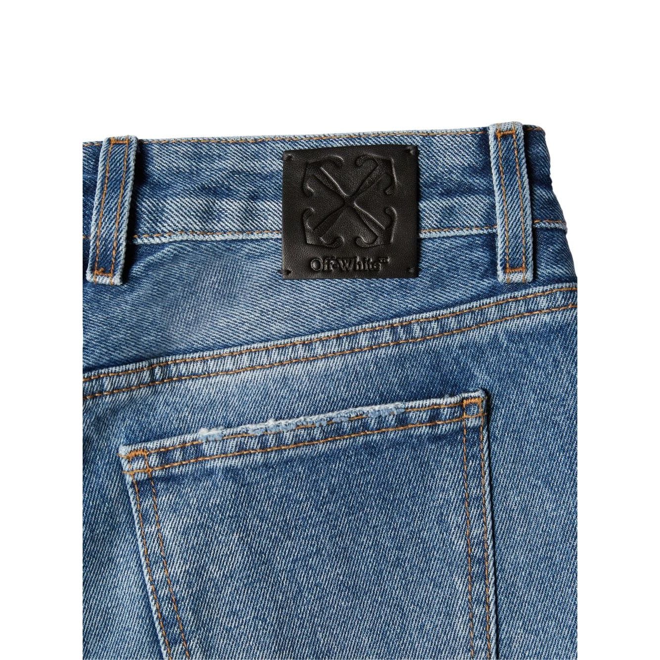 Off White Mid-rise flared jeans Jeans