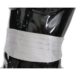 Dolce & Gabbana Elegant Silk Gray Cummerbund Dolce & Gabbana Gray