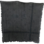 Costume National Elegant Black Striped Men's Viscose Scarf Scarves Costume National Dark Slate Gray