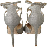 Jimmy Choo Platinum Ice Lancer Leather Pumps - Elegance Refined Jimmy Choo Light Slate Gray