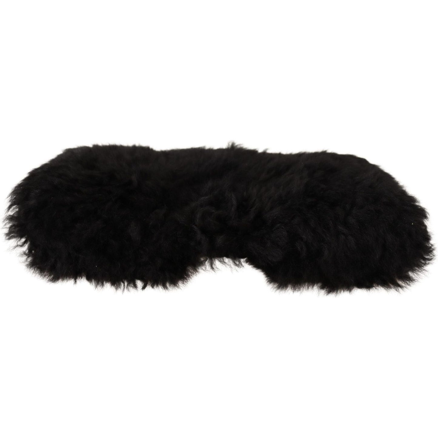 Dolce & Gabbana Black Cashmere Fur Women Beanie Women Hat HAT9234 -57