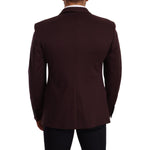 Dolce & Gabbana Elegant Indigo Slim Fit Blazer for Men Dolce & Gabbana Black