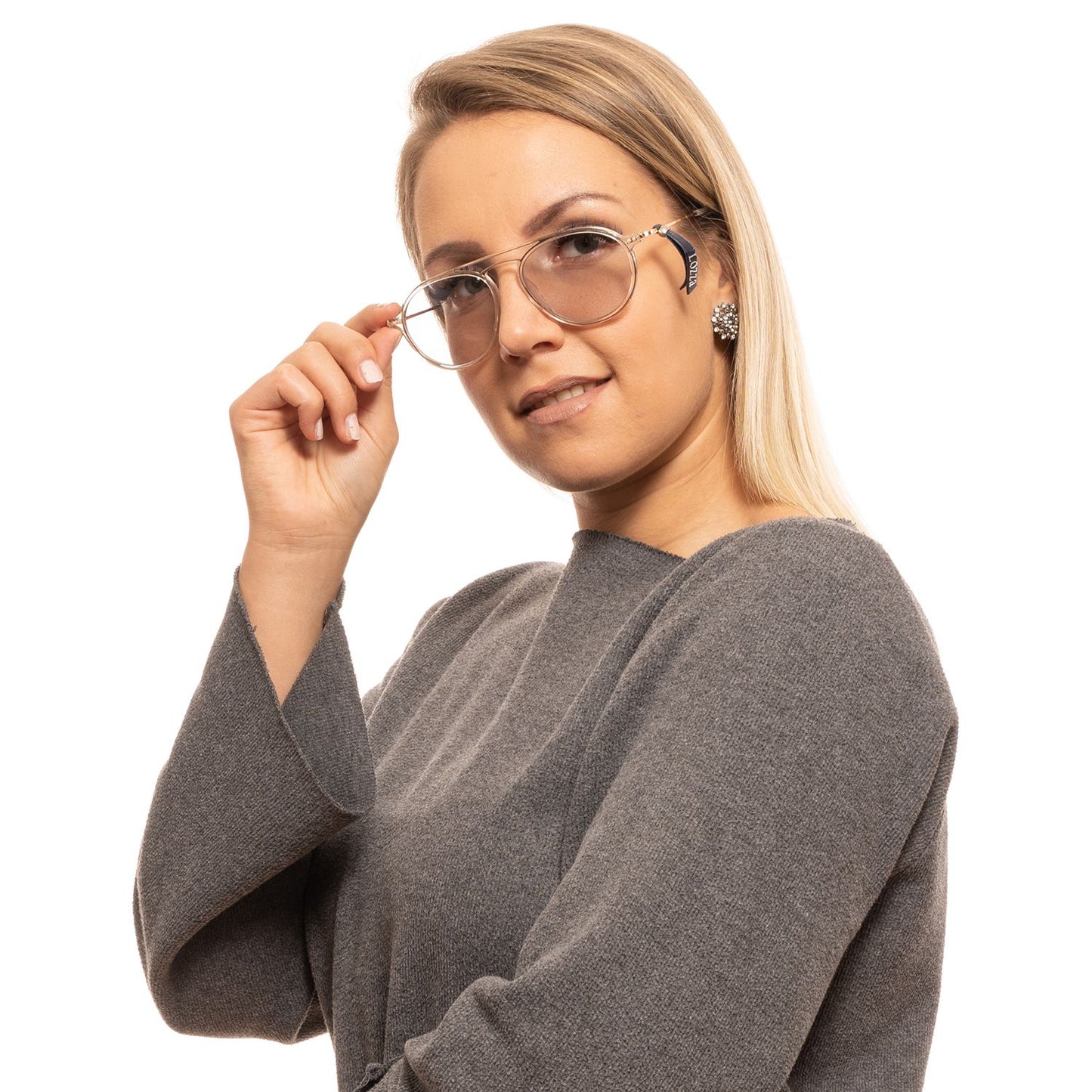 Lozza Gold Unisex Sunglasses LO-1034808