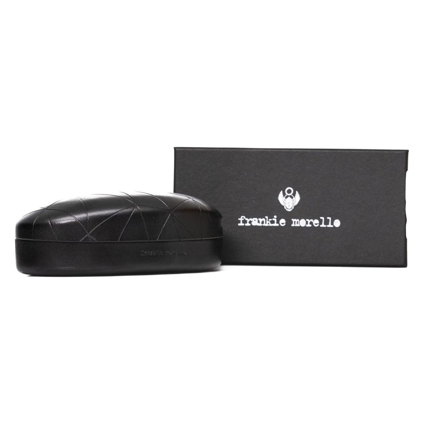 Frankie Morello White Acetate Men's Sunglass