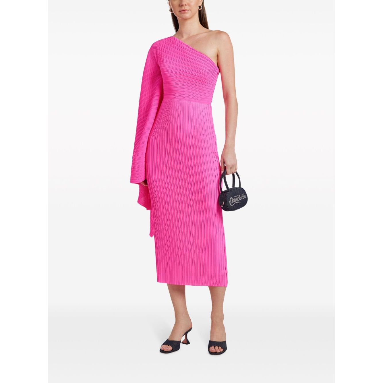 Solace London Dresses Fuchsia