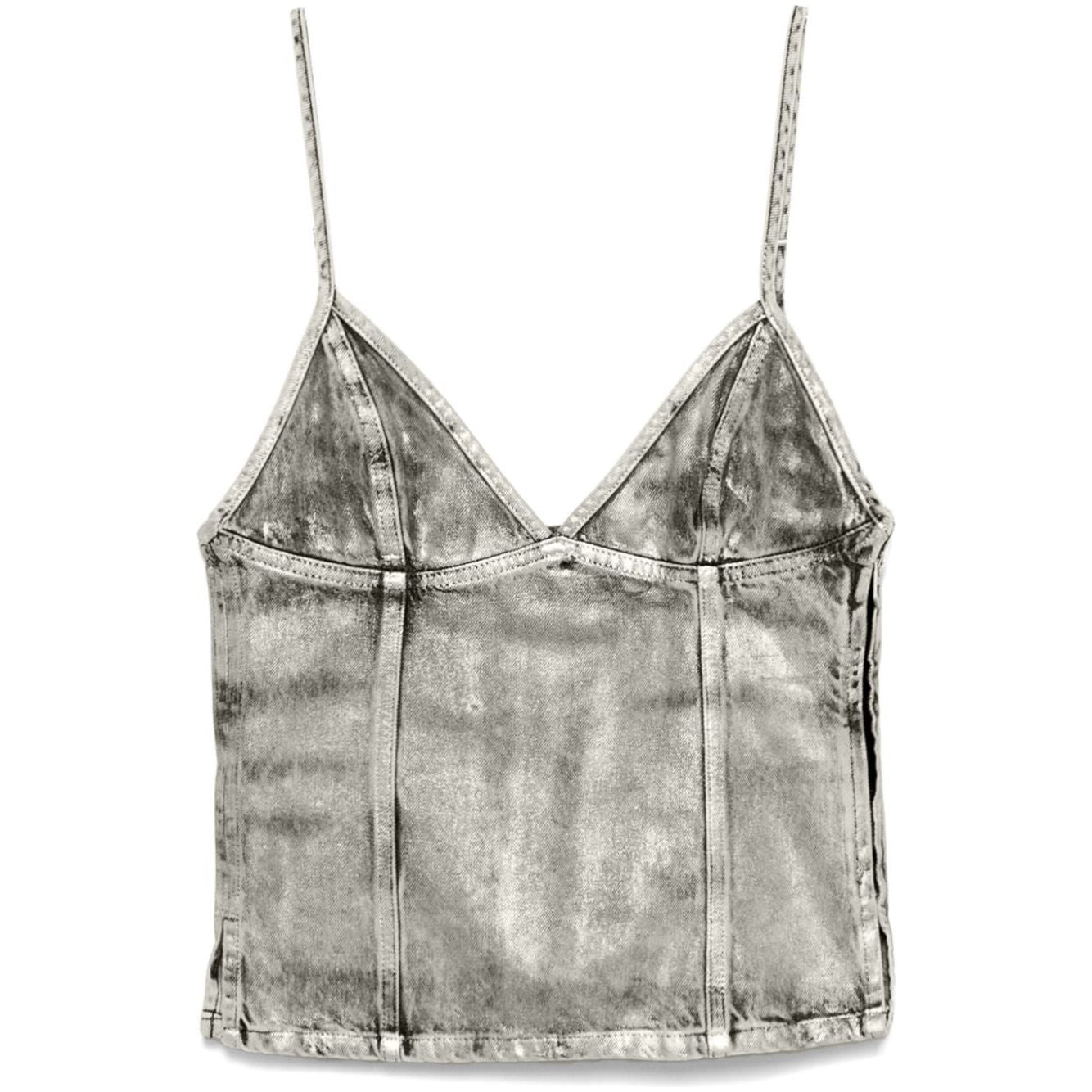 Diesel Diesel Top Grey A1684709L7902-P25 LDin,Spring - Summer 2025,Women,Women > Clothing,Women > Clothing > Topwear,Yes Eu