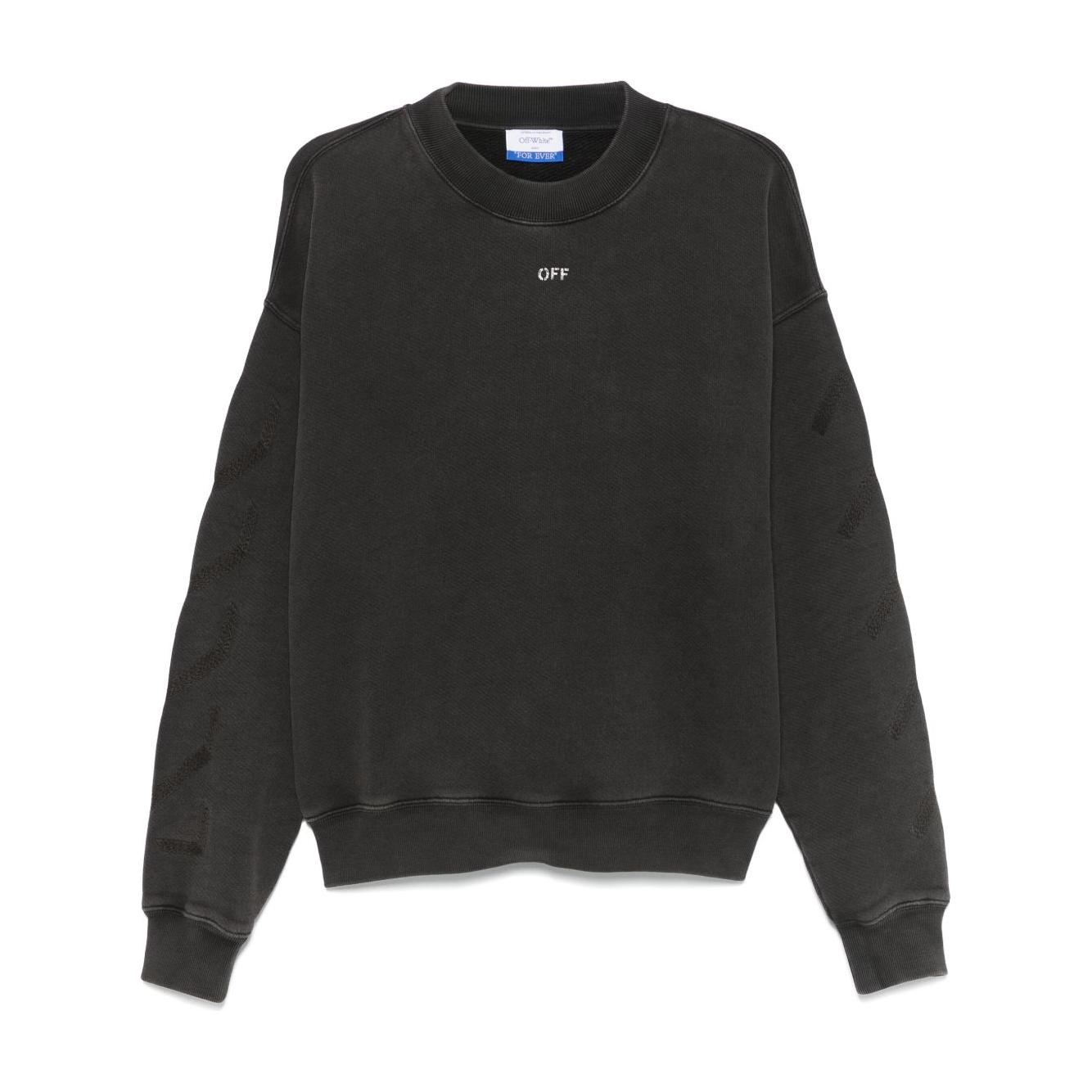Off White Sweaters Black