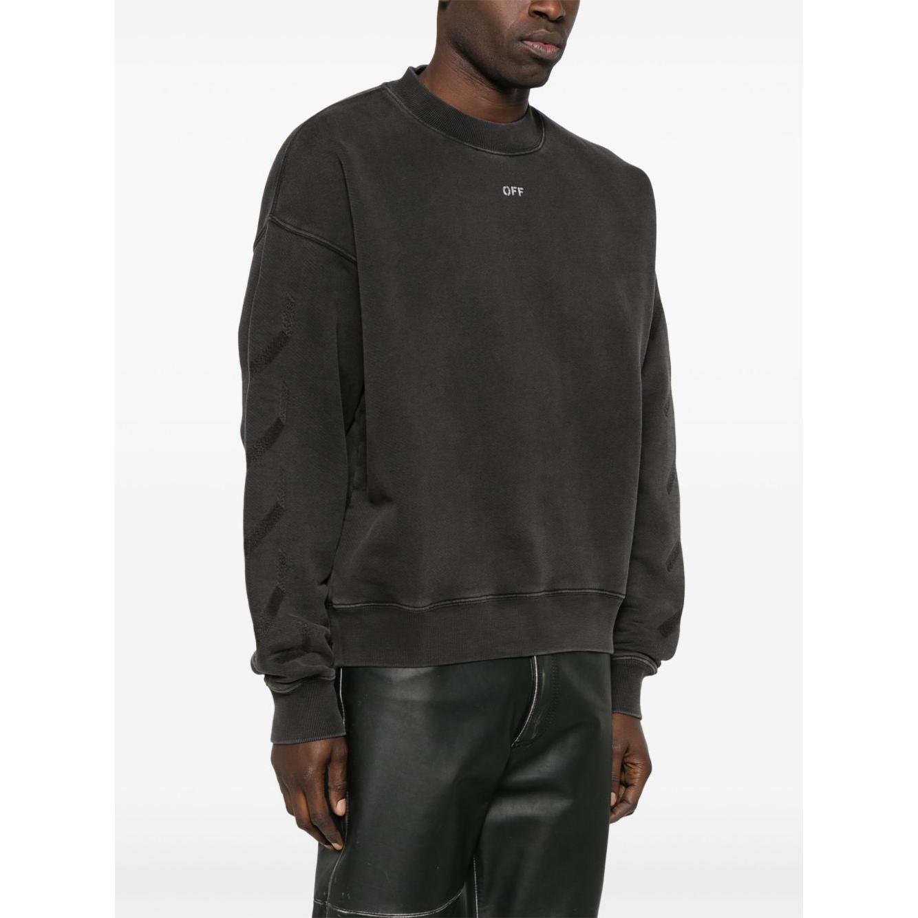 Off White Sweaters Black