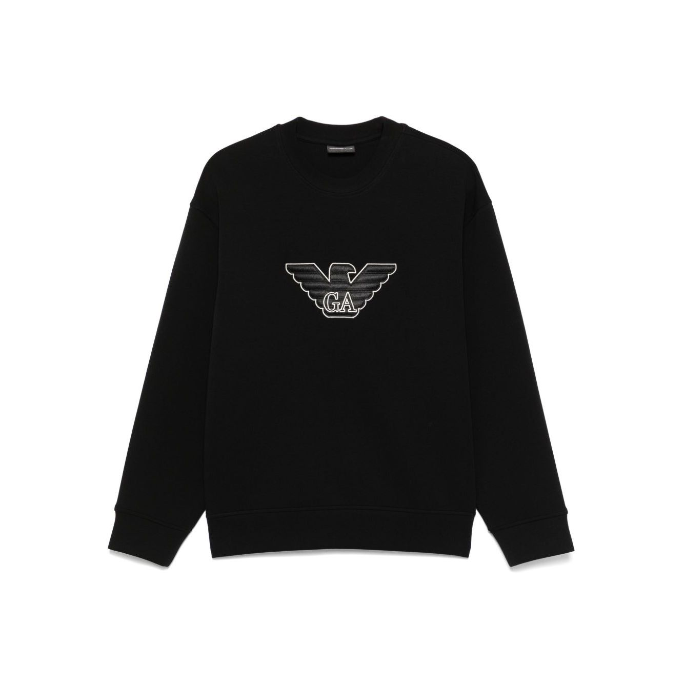Emporio Armani logo patch sweatshirt Topwear