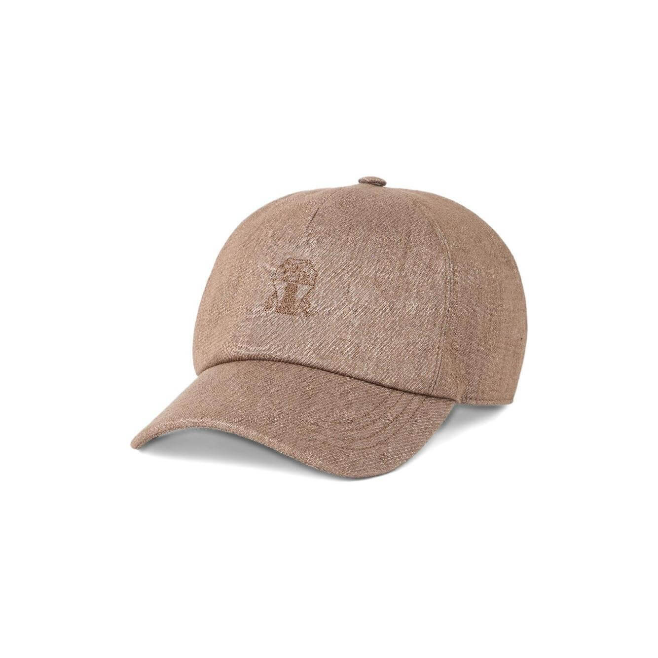 Brunello Cucinelli baseball cap with embroidered logo MCAP90062PC004-AI25