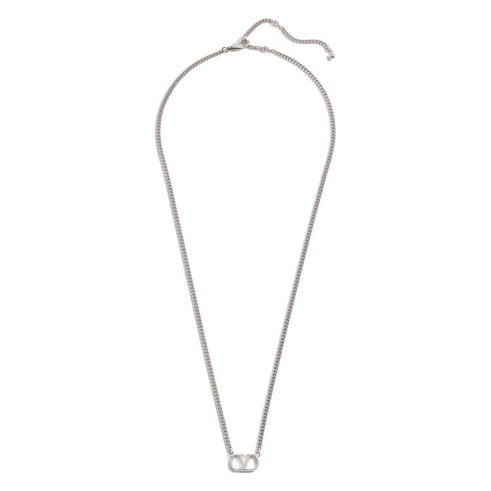 Valentino Garavani Vlogo Signature Necklace YJ0AG7MET172-AI25