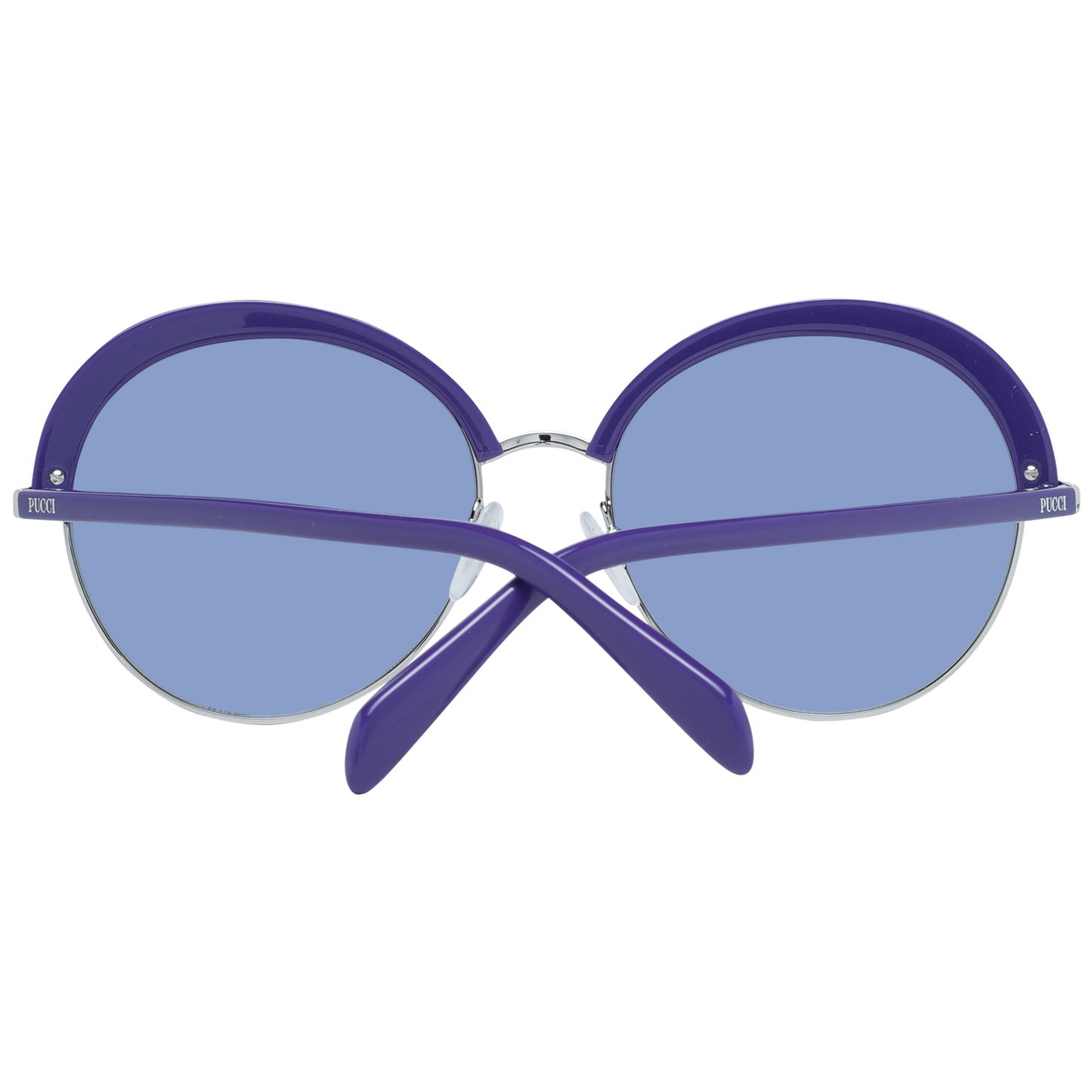 Emilio Pucci Purple Metal & Plastic Sunglasses