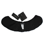 Dolce & Gabbana Black Mink Fur Shoulder Collar Scarf MS1565-7