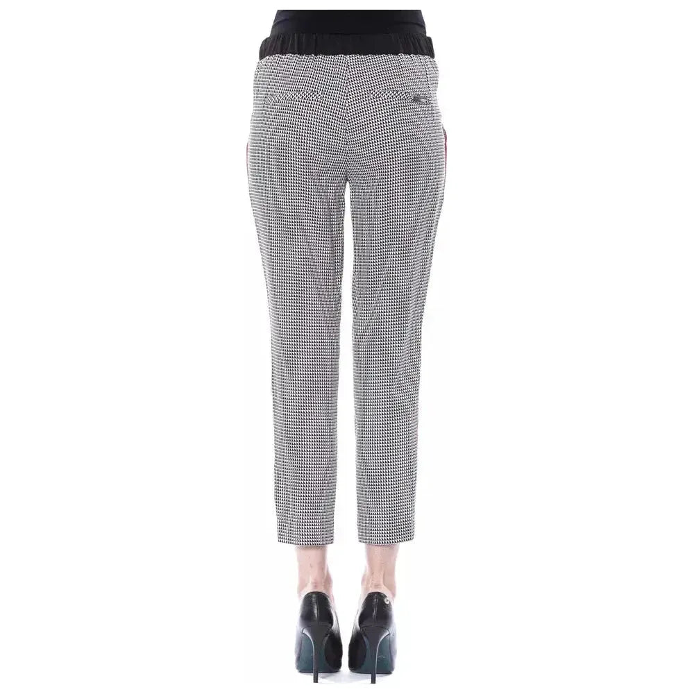 BYBLOS Black Viscose Women Pants BY-17644-IT38 | XS