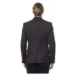 Verri Gray Wool Men Blazer VE-18297-IT48 | M