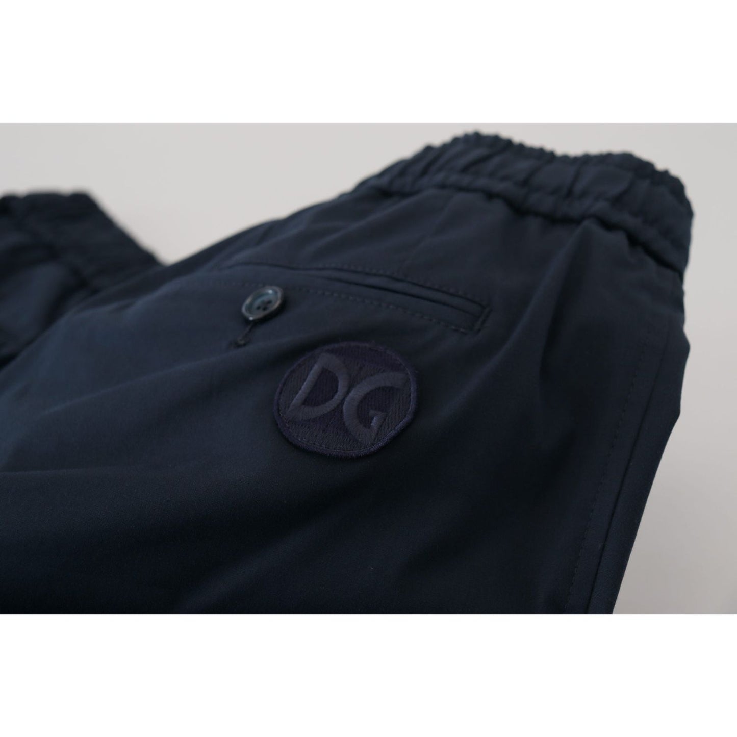 Dolce & Gabbana Blue Bermuda Mid Waist Casual Shorts