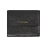 Trussardi Black Leather Women Wallet Trussardi Dark Slate Gray