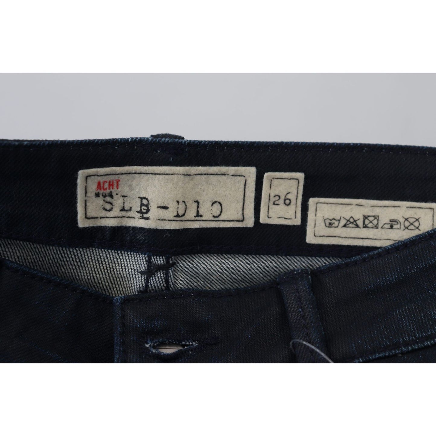 Acht Blue Low Waist Slim Fit Women Denim Jeans