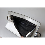 Dolce & Gabbana White Leather Lanyard Logo Card Holder Men Wallet BAG1104