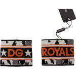 Dolce & Gabbana Elegant Wool-Cashmere DG Queen Wrist Wrap Dolce & Gabbana Rosy Brown