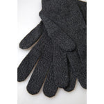 Dolce & Gabbana Elegant Virgin Wool Winter Gloves in Gray Dolce & Gabbana Lavender