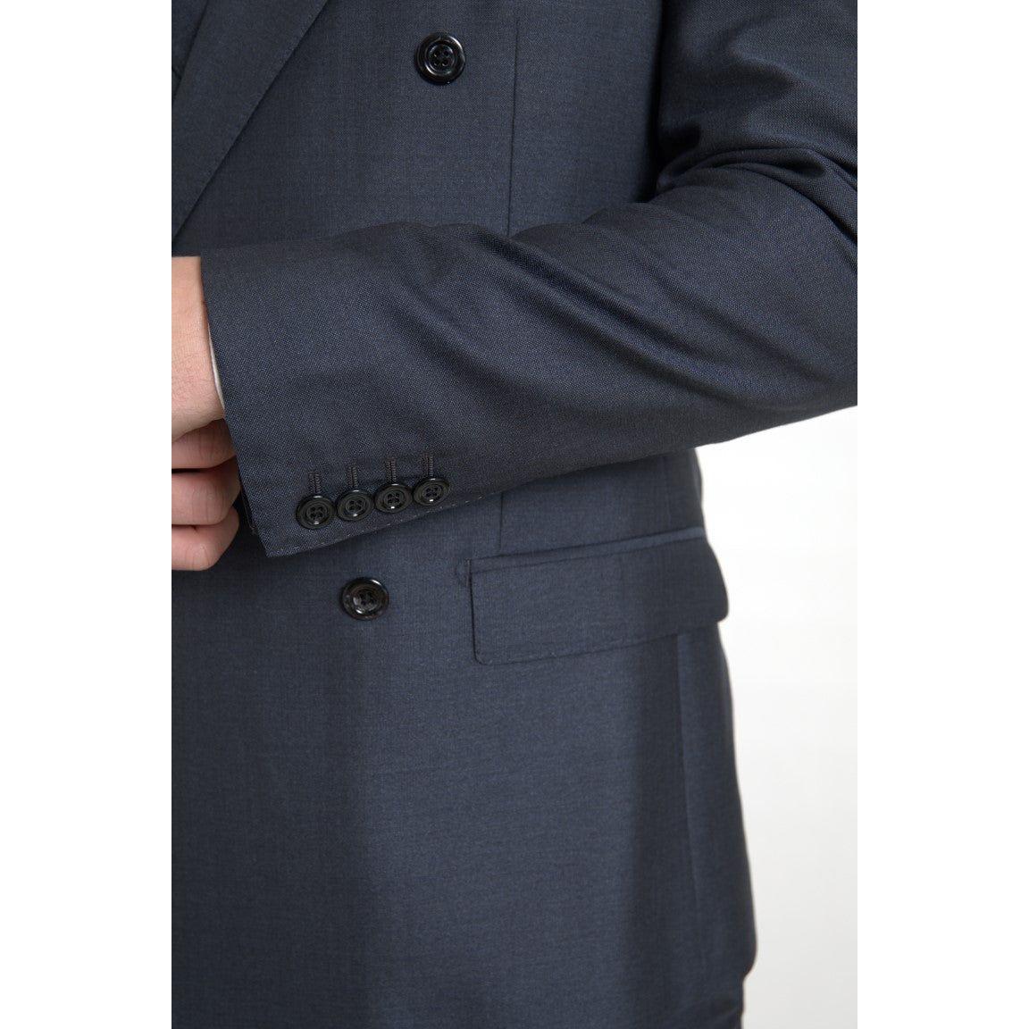 Dolce & Gabbana Blue 2 Piece Double Breasted MARTINI Suit KOS2203-48
