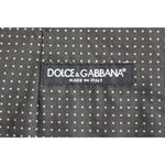 Dolce & Gabbana Elegant Gray Cotton Dress Vest Dolce & Gabbana Dim Gray