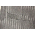 Dolce & Gabbana Gray Striped Wool Single Breasted Vest GSS12012-1