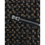 Dolce & Gabbana Elegant Black Sequined Designer Jacket Coats & Jackets Dolce & Gabbana Black