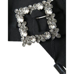 Dolce & Gabbana Black Swarovski Crystal Embellished Hair Clip Dolce & Gabbana Black