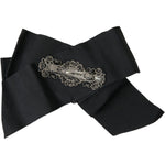 Dolce & Gabbana Black Swarovski Crystal Embellished Hair Clip Dolce & Gabbana Black