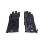 Cavalli Class Gray Lambskin Women Glove CA-5134-7.5|S