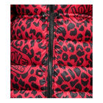 Love Moschino Chic Leopard Print Long Down Jacket LO-10239-IT44|L