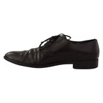 Dolce & Gabbana Black Leather Derby Dress Formal Shoes MV4039-41.5