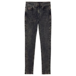 Diesel Black Cotton Jeans & Pant Diesel Dark Slate Gray
