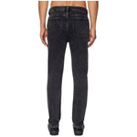 Diesel Black Cotton Jeans & Pant Diesel Dark Slate Gray