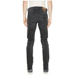 Diesel Black Cotton Jeans & Pant Diesel Dark Slate Gray