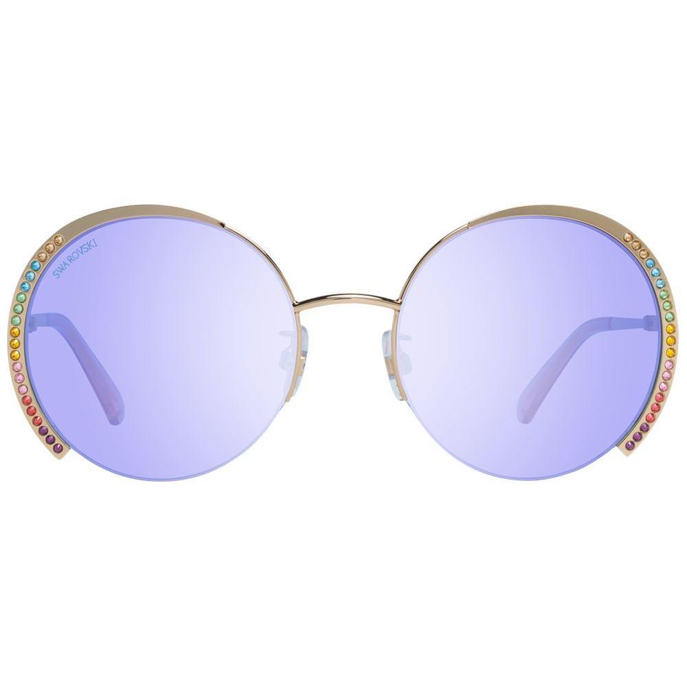 Swarovski Gold Women Sunglasses SW-1037433