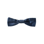 Dolce & Gabbana Blue Satin Silk Adjustable Neck Men Bow Tie FT3931