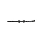 Dolce & Gabbana Black Silk Jacquard Adjustable Neck Men Bow Tie FT3956