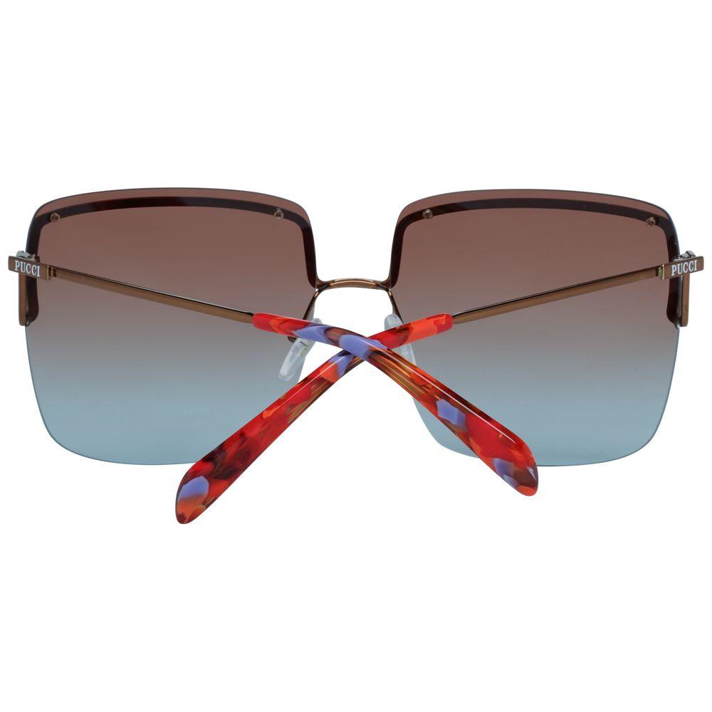 Emilio Pucci Bronze Women Sunglasses Emilio Pucci Dim Gray