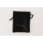 Billionaire Italian Couture Exquisite Black Leather Men's Wallet Wallet Billionaire Italian Couture Antique White