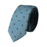 Dolce & Gabbana Green Black Polka Dot Silk Adjustable Men Tie KRA3367