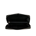 MM6 Maison Margiela Multicolor Houndstooth Continental Zip Around Clutch Wallet BAG1554