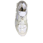 Dolce & Gabbana White Mesh Sorrento Trekking Sneakers Shoes LA12647-37
